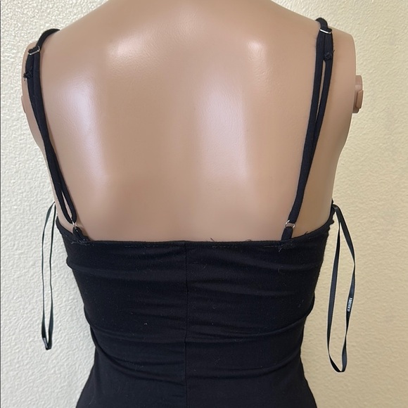 Forever 21- Elegant Black Midi Dress - Picture 5 of 7